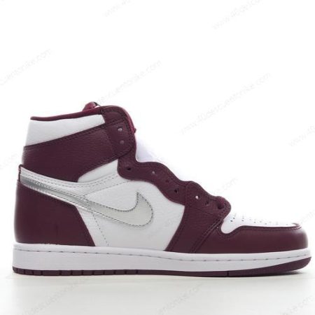 Zapatos Nike Air Jordan 1 Retro High Golf ‘Blanco Rojo’ Hombre/Femenino DQ0660-103