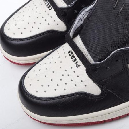 Zapatos Nike Air Jordan 1 Retro High ‘Negro Rojo’ Hombre/Femenino 861428-106