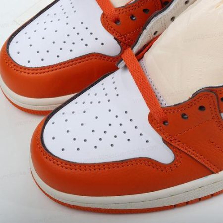 Zapatos Nike Air Jordan 1 Retro High OG ‘Blanco Naranja’ Hombre/Femenino DO9369-101