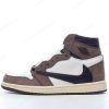 Zapatos Nike Air Jordan 1 Retro High OG ‘Gris Pardo Blanco Negro’ Hombre/Femenino CD4487-100