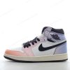 Zapatos Nike Air Jordan 1 Retro High OG ‘Naranja Negro Blanco Púrpura’ Hombre/Femenino DX0054-805