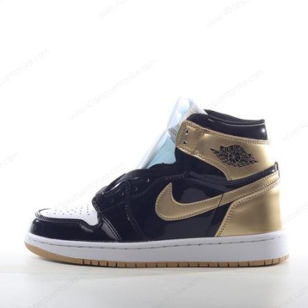 Zapatos Nike Air Jordan 1 Retro High ‘Oro Negro’ Hombre/Femenino 861428-001