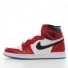 Zapatos Nike Air Jordan 1 Retro High ‘Rojo Negro Blanco’ Hombre/Femenino 555088-602