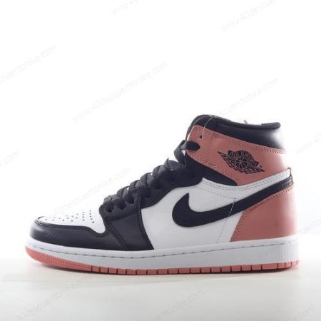 Zapatos Nike Air Jordan 1 Retro High ‘Rosa Blanco Negro’ Hombre/Femenino 861428-101