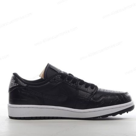 Zapatos Nike Air Jordan 1 Retro Low Golf ‘Negro Gris Blanco’ Hombre/Femenino DD9315-003