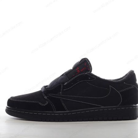 Zapatos Nike Air Jordan 1 Retro Low OG ‘Negro Blanco Rojo’ Hombre/Femenino DM7866-001