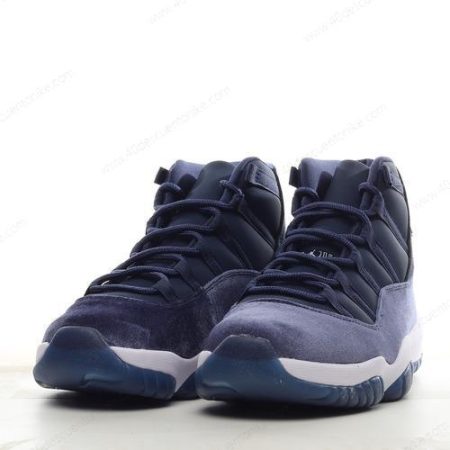Zapatos Nike Air Jordan 11 High ‘Azul Marino Plata Blanco’ Hombre/Femenino AR0715-441