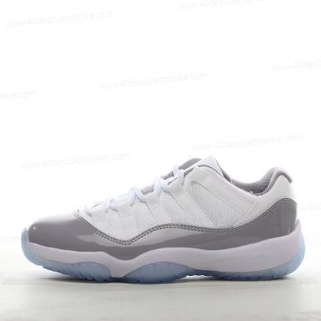 Zapatos Nike Air Jordan 11 Low ‘Blanco Gris Azul’ Hombre/Femenino AV2187-140