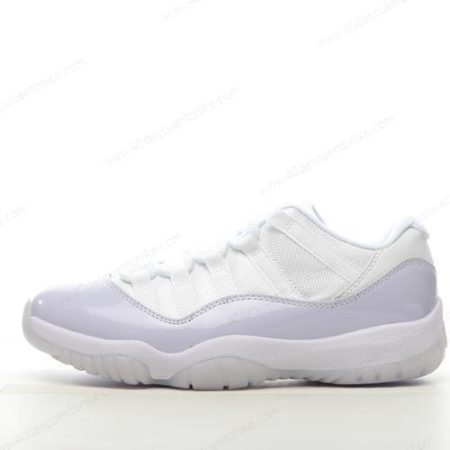 Zapatos Nike Air Jordan 11 Low ‘Púrpura Blanco’ Hombre/Femenino AH7860-101