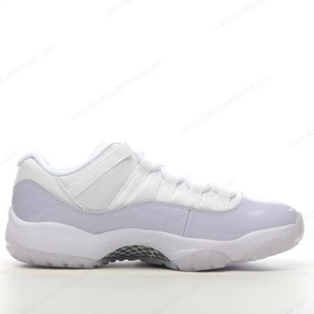 Zapatos Nike Air Jordan 11 Low ‘Púrpura Blanco’ Hombre/Femenino AH7860-101