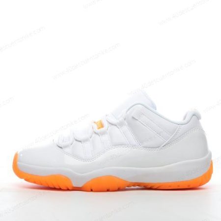 Zapatos Nike Air Jordan 11 Mid ‘Blanco Naranja’ Hombre/Femenino AH7860-139