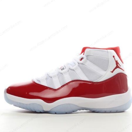 Zapatos Nike Air Jordan 11 Retro High ‘Blanco Rojo’ Hombre/Femenino CT8012-116