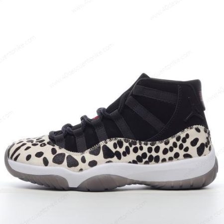 Zapatos Nike Air Jordan 11 Retro High ‘Negro Beige Blanco’ Hombre/Femenino AR0715-010
