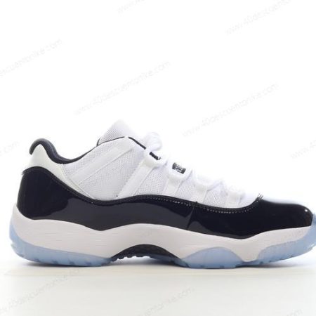 Zapatos Nike Air Jordan 11 Retro Low ‘Blanco Negro’ Hombre/Femenino 528895-153