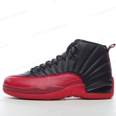 Zapatos Nike Air Jordan 12 Retro ‘Negro Rojo’ Hombre/Femenino 130690-002