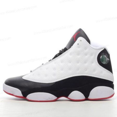 Zapatos Nike Air Jordan 13 Retro ‘Blanco Rojo Negro’ Hombre/Femenino 414571-104
