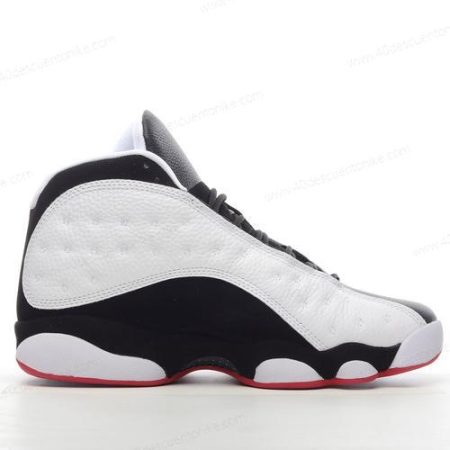 Zapatos Nike Air Jordan 13 Retro ‘Blanco Rojo Negro’ Hombre/Femenino 414571-104