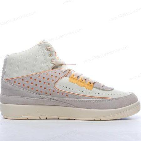 Zapatos Nike Air Jordan 2 Retro Mid SP ‘Naranja Amarillo Azul’ Hombre/Femenino DN3802-200