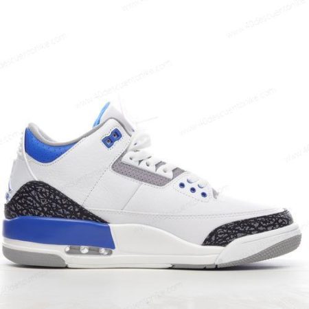 Zapatos Nike Air Jordan 3 Retro ‘Blanco Gris Azul’ Hombre/Femenino CT8532-145