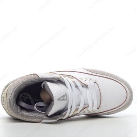 Zapatos Nike Air Jordan 3 Retro ‘Blanco Gris Marrón’ Hombre/Femenino DH3434-110