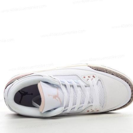 Zapatos Nike Air Jordan 3 Retro ‘Blanco Marrón’ Hombre/Femenino CK9246-102