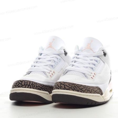 Zapatos Nike Air Jordan 3 Retro ‘Blanco Marrón’ Hombre/Femenino CK9246-102
