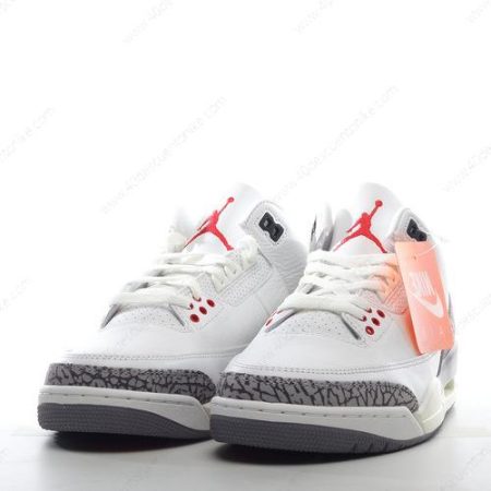 Zapatos Nike Air Jordan 3 Retro ‘Blanco Naranja Gris’ Hombre/Femenino CK9246-121