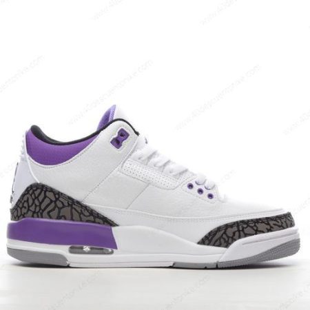 Zapatos Nike Air Jordan 3 Retro ‘Blanco Negro Gris’ Hombre/Femenino DM0967-105