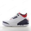Zapatos Nike Air Jordan 3 Retro ‘Blanco Rojo Gris’ Hombre/Femenino CZ6634-100