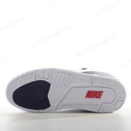 Zapatos Nike Air Jordan 3 Retro ‘Blanco Rojo Gris’ Hombre/Femenino CZ6634-100