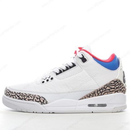 Zapatos Nike Air Jordan 3 Retro ‘Blanco Rojo’ Hombre/Femenino AV8370-100
