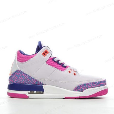 Zapatos Nike Air Jordan 3 Retro ‘Rosa Blanco Azul’ Hombre/Femenino 441140-500