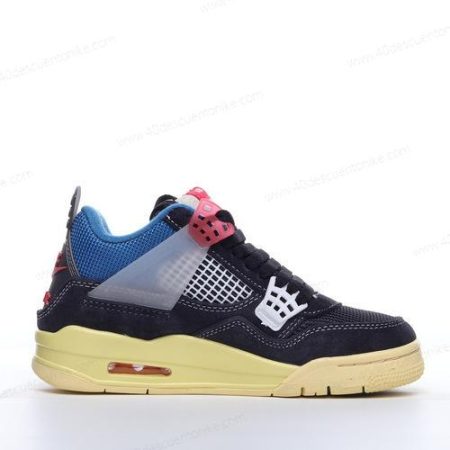 Zapatos Nike Air Jordan 4 Retro ‘Azul Gris Rojo Negro’ Hombre/Femenino DC9533-001