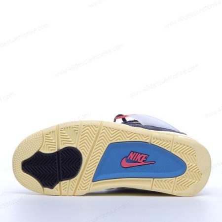 Zapatos Nike Air Jordan 4 Retro ‘Azul Gris Rojo Negro’ Hombre/Femenino DC9533-001