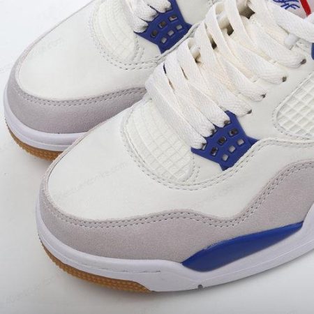 Zapatos Nike Air Jordan 4 Retro ‘Blanco Gris Azul’ Hombre/Femenino DR5415-102