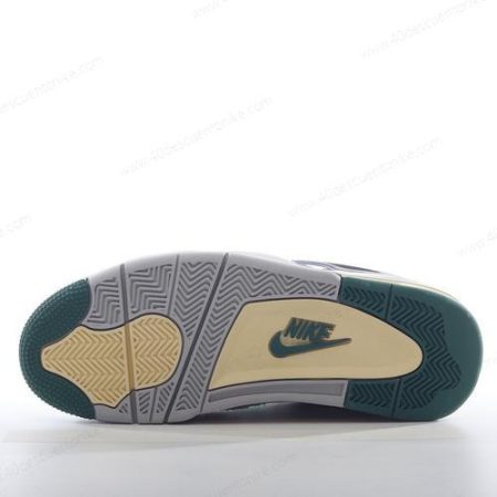 Zapatos Nike Air Jordan 4 Retro ‘Blanco Gris Verde’ Hombre/Femenino DC7770-106