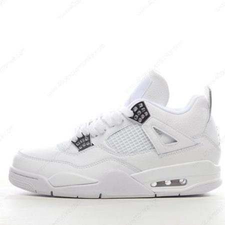 Zapatos Nike Air Jordan 4 Retro ‘Blanco’ Hombre/Femenino 308497-100
