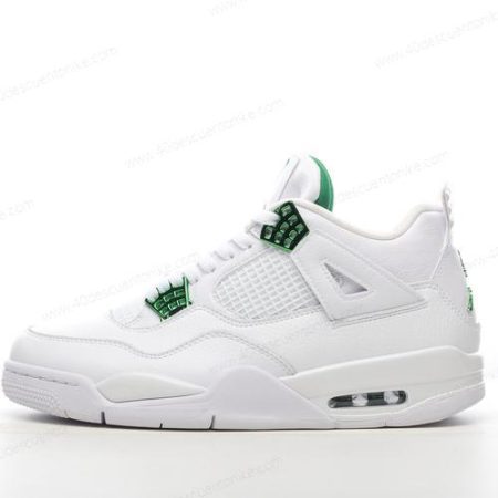 Zapatos Nike Air Jordan 4 Retro ‘Blanco Verde’ Hombre/Femenino 308497-101
