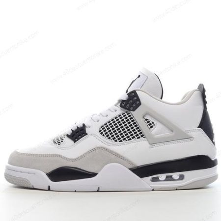 Zapatos Nike Air Jordan 4 Retro ‘Gris Blanco’ Hombre/Femenino DH6927-111