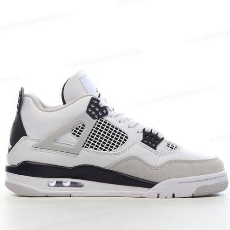 Zapatos Nike Air Jordan 4 Retro ‘Gris Blanco’ Hombre/Femenino DH6927-111
