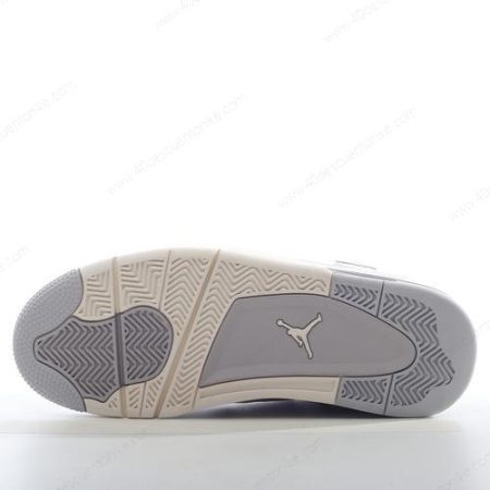 Zapatos Nike Air Jordan 4 Retro ‘Gris’ Hombre/Femenino AQ9129-001