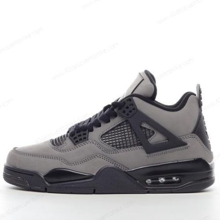 Zapatos Nike Air Jordan 4 Retro ‘Gris Negro’ Hombre/Femenino 308497-409