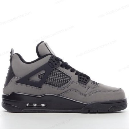 Zapatos Nike Air Jordan 4 Retro ‘Gris Negro’ Hombre/Femenino 308497-409