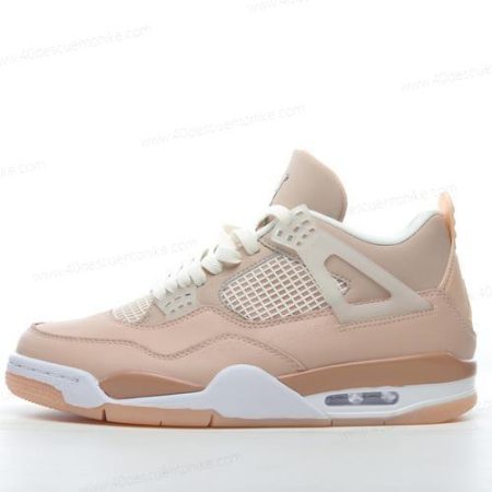 Zapatos Nike Air Jordan 4 Retro ‘Naranja Blanco Marrón’ Hombre/Femenino DJ0675-200