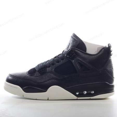 Zapatos Nike Air Jordan 4 Retro ‘Negro’ Hombre/Femenino 819139-010