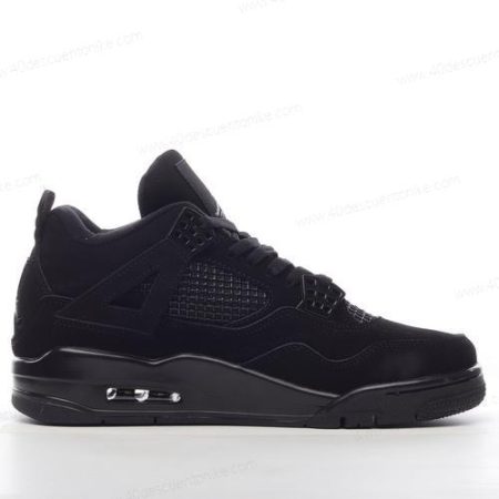 Zapatos Nike Air Jordan 4 Retro ‘Negro’ Hombre/Femenino CU1110-010