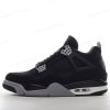 Zapatos Nike Air Jordan 4 Retro ‘Negro’ Hombre/Femenino DH7138-006