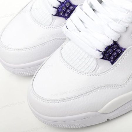 Zapatos Nike Air Jordan 4 Retro ‘Púrpura Blanco’ Hombre/Femenino CT8527-115