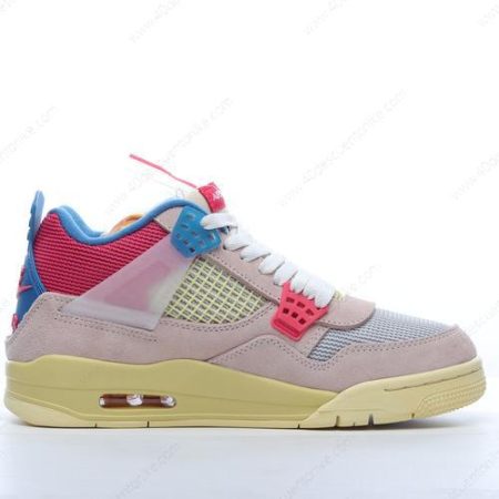 Zapatos Nike Air Jordan 4 Retro ‘Rosa Rojo Blanco Amarillo’ Hombre/Femenino DC9533-800
