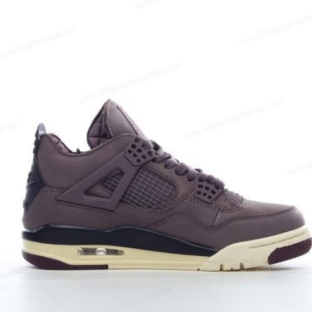 Zapatos Nike Air Jordan 4 Retro ‘Violeta Gris Negro’ Hombre/Femenino DV6773-220